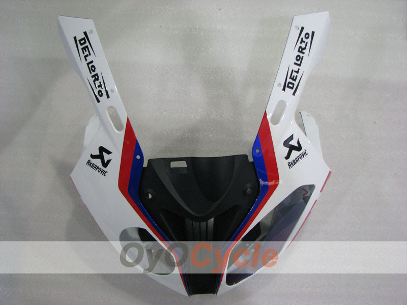 Kit de carenado por inyección para BMW S1000RR 09-14 - Azul, Blanco - Castrol #OYO87903154