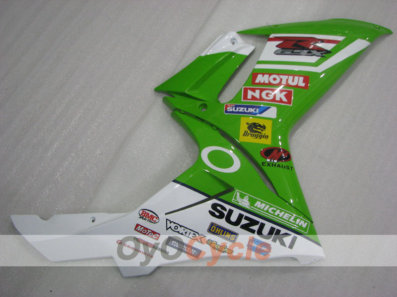 Kit de carenado de inyección para GSX R750 11-26 - Verde, Blanco - MICHELIN, MOTUL #OYO87903194