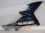Carenado de inyección para 11-26 GSX R600 - Azul, Negro - Llama #OYO87903217