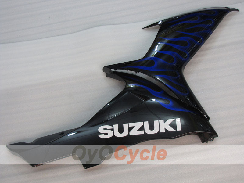 Kit de carenado por inyección para GSX R750 11-26 - Azul, Negro - Llama #OYO87903195