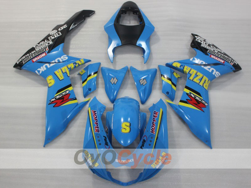 Kit de carenado por inyección para GSX R750 11-26 - Azul, Negro - Rizla+ #OYO87903196 Imagen secundaria del producto