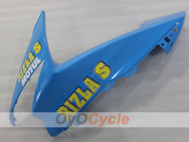 Kit de carenado por inyección para GSX R600 11-26 - Azul, Negro - Rizla+ #OYO87903218
