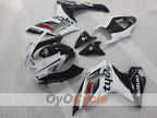 Kit de carenado por inyección para GSX R750 11-26 - Blanco, Negro - Estilo de Fábrica #OYO87903198