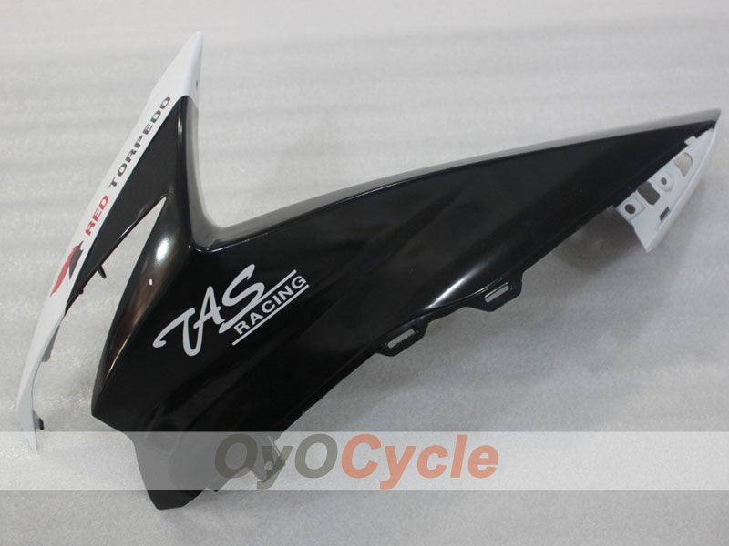 Kit de carenado por inyección para GSX R750 11-26 - Blanco, Negro - Estilo de Fábrica #OYO87903198