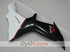 Kit de carenado por inyección para GSX R600 11-26 - Blanco, Negro - Estilo de fábrica #OYO87903227