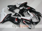 Kit de carenado por inyección para GSX R600 11-26 - Blanco, Negro - Estilo de fábrica #OYO87903227