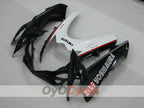 Kit de carenado por inyección para GSX R600 11-26 - Blanco, Negro - Estilo de fábrica #OYO87903227