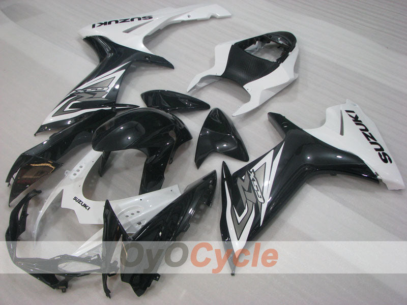 Carenado inyectado para GSX R750 11-26 - Blanco, Negro - MICHELIN, MOTUL #OYO87903213
