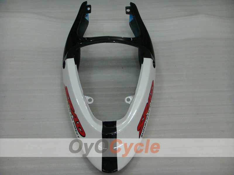 Kit de carenado por inyección para TL1000R 98-03 - Blanco, Negro - Estilo de fábrica #OYO87903283