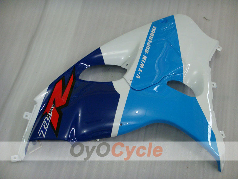 Kit de carenado por inyección para TL1000R 98-03 - Blanco, Negro - Estilo de fábrica #OYO87903283