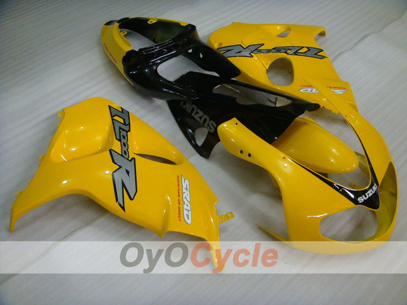 Kit de carenado por inyección para TL1000R 98-03 - Amarillo, Negro - Estilo de fábrica #OYO87903287