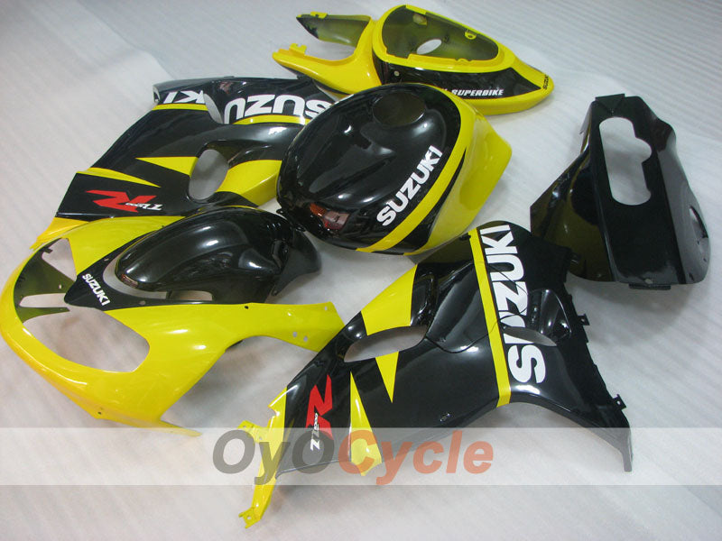 Kit de carenado por inyección para TL1000R 98-03 - Amarillo, Negro - Estilo de fábrica #OYO87903289