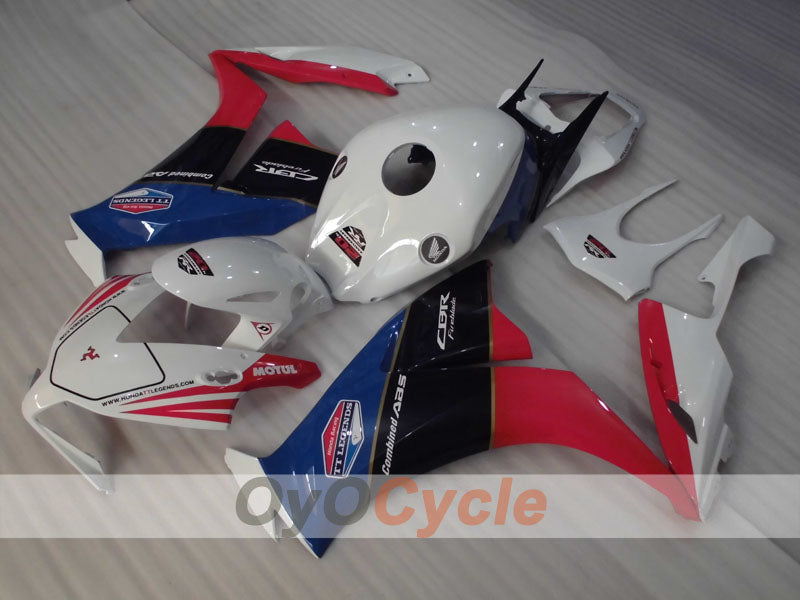 Kit de carenado de inyección para CBR1000RR 12-16 - Rojo, Blanco - MOTUL #OYO87903311