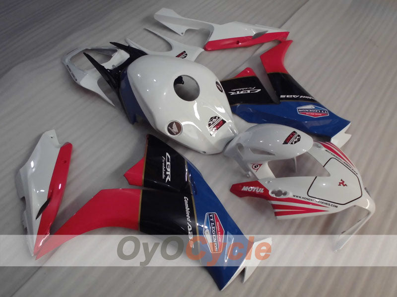 Kit de carenado de inyección para CBR1000RR 12-16 - Rojo, Blanco - MOTUL #OYO87903311