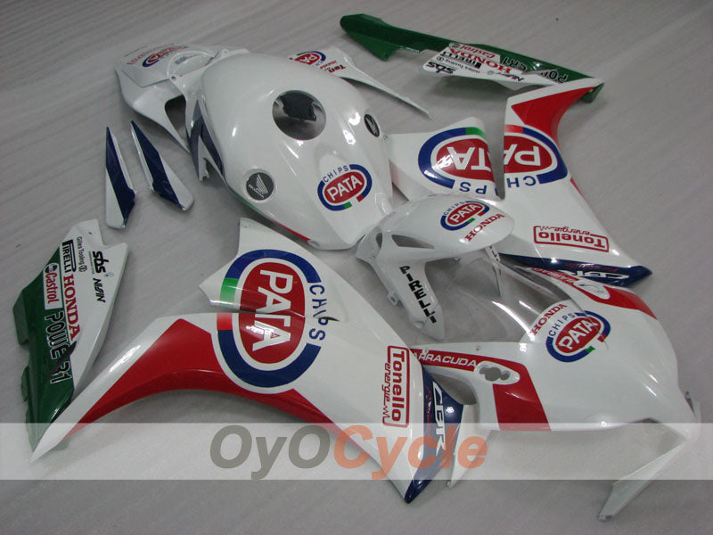 Kit de carenado por inyección para CBR1000RR 12-16 - Rojo, Blanco - PATA #OYO87903315