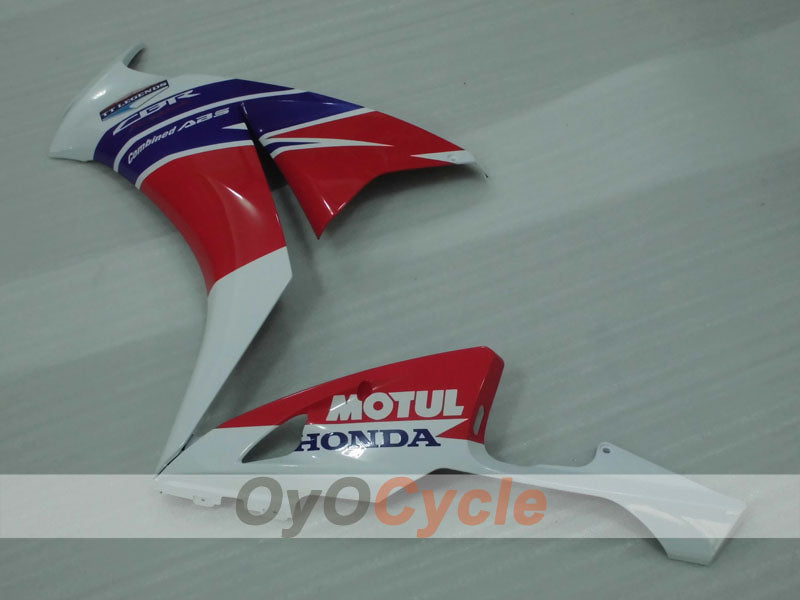 Kit de carenado inyectado para CBR1000RR 12-16 - Rojo, Blanco - MOTUL #OYO87903319