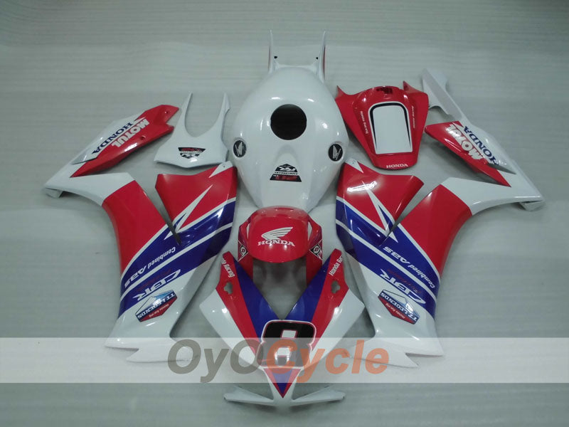 Kit de carenado inyectado para CBR1000RR 12-16 - Rojo, Blanco - MOTUL #OYO87903319