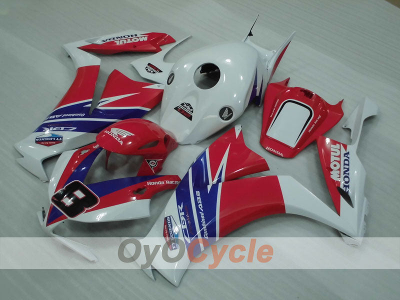 Kit de carenado inyectado para CBR1000RR 12-16 - Rojo, Blanco - MOTUL #OYO87903319 Imagen secundaria del producto
