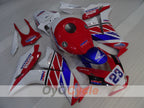 Kit de carenado por inyección para CBR1000RR 12-16 - Rojo, Blanco - MOTUL #OYO87903322