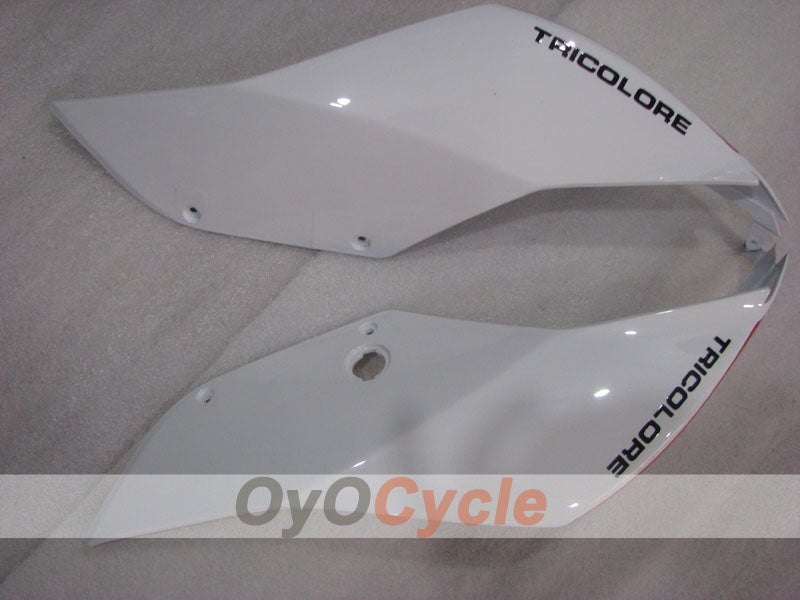 Kit de carenado por inyección para Ducati 1199 del 11 al 14 - Rojo, Blanco - Estilo de fábrica #OYO87903386