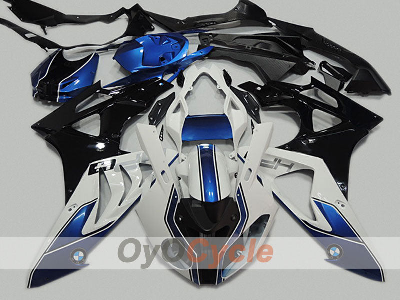 Carenado de inyección para BMW S1000RR 09-14 - Azul, Blanco, Negro - Estilo de fábrica #OYO87904547 Imagen principal del producto