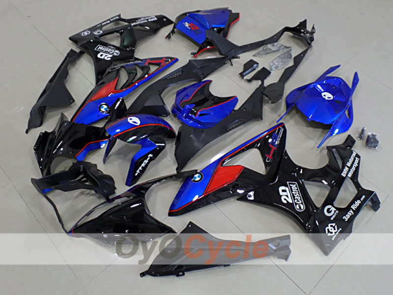Kit de carenado de inyección para BMW S1000RR 09-14 - Rojo, azul, negro - Castrol #OYO87904548 Imagen principal del producto
