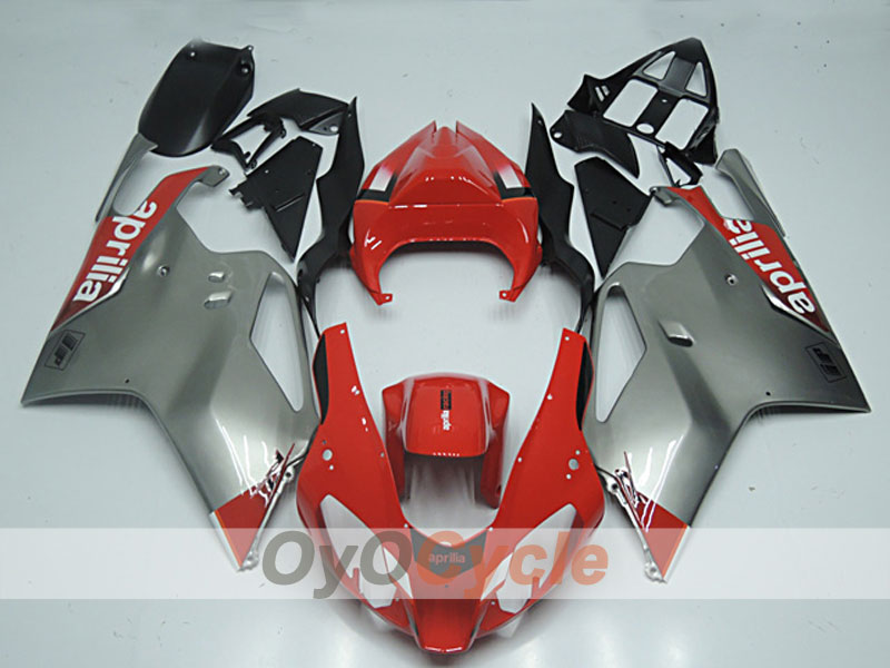 Kit de carenado para Aprilia RSV1000R 03-06 - Rojo, Gris - Estilo de fábrica #OYO87904565 Imagen principal del producto