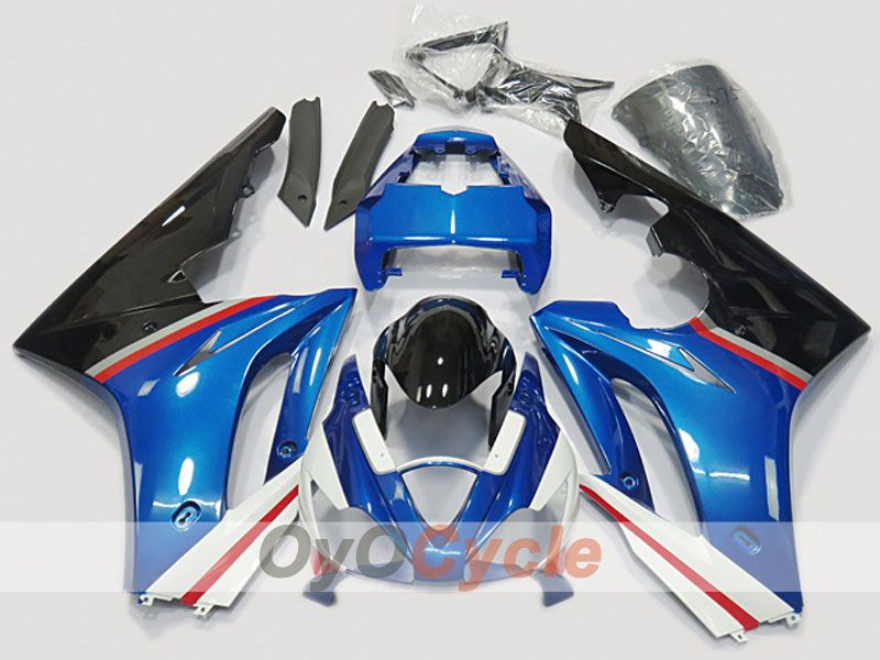 Kit de carenado por inyección para Triumph Daytona 675 06-08 - Azul, Negro - Estilo de fábrica #OYO87904568 Imagen principal del producto
