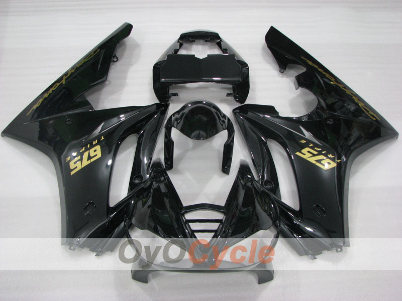 Carenado inyectado para Triumph Daytona 675 06-08 - Negro - Estilo de fábrica #OYO87904570