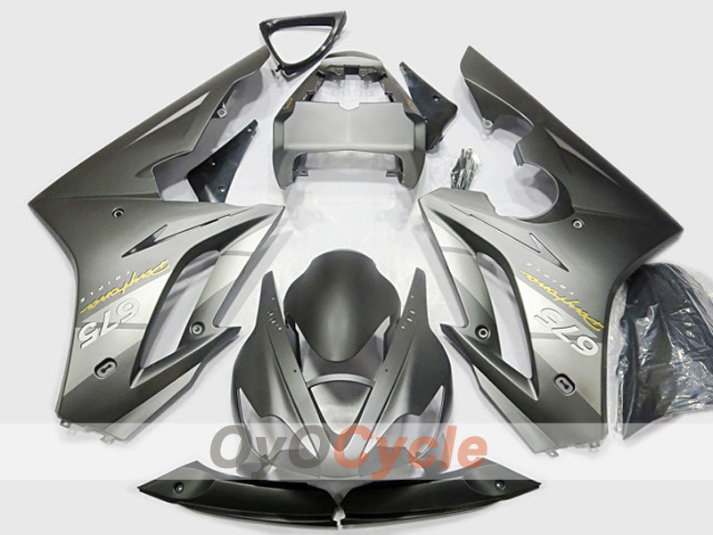 Kit de carenado por inyección para Triumph Daytona 675 06-08 - Gris - Estilo de fábrica #OYO87904571 Imagen principal del producto