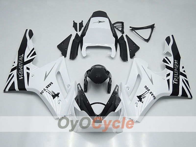 Carenado inyectado para Triumph Daytona 675 06-08 - Blanco, Negro - Dark Dog #OYO87904572 Imagen principal del producto