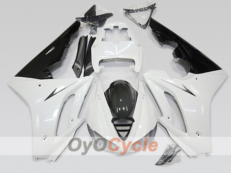 Kit de carenado por inyección para Triumph Daytona 675 09-12 - Blanco, Negro - Estilo de Fábrica #OYO87904576 Imagen principal del producto