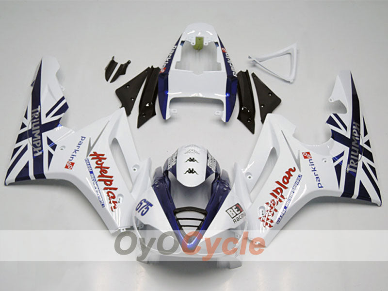 Kit de carenado por inyección para Triumph Daytona 675 09-12 - Blanco - HM Plant #OYO87904577 Imagen principal del producto