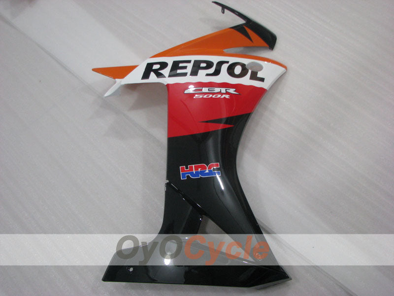 Carenado lateral izquierdo y derecho para Honda 13-15 CBR500R #OYO87907777 Imagen secundaria del producto