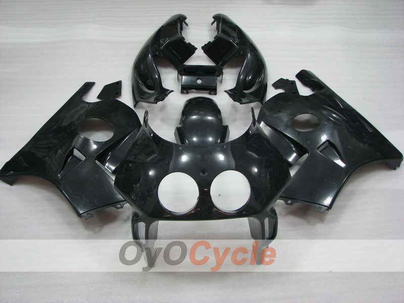 Kit de carenado por inyección para CBR250RR 90-94 - Negro - Sin pegatinas/calcomanías, estilo de fábrica #OYO87904759