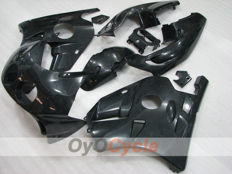 Kit de carenado por inyección para CBR250RR 90-94 - Negro - Sin pegatinas/calcomanías, estilo de fábrica #OYO87904759