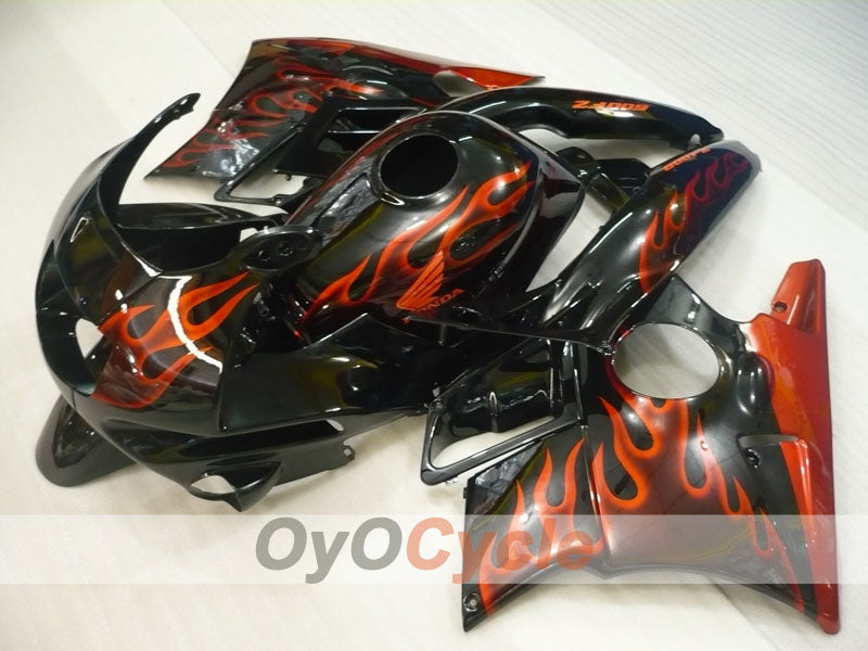 Kit de carenado para Honda CBR600 F2 91-94 - Rojo, Negro - Llama #OYO87904763 Imagen principal del producto