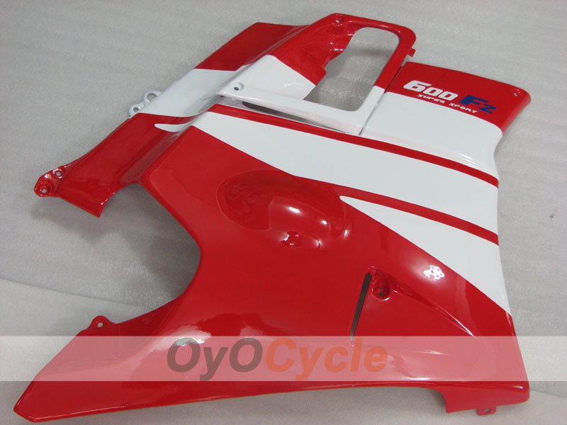 Carenado para Honda CBR600 F2 91-94 - Rojo, Blanco - Estilo de fábrica #OYO87904766