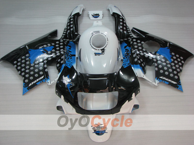 Kit de carenado para Honda CBR600 F2 91-94 - Blanco, Negro - Personalizar #OYO87904767