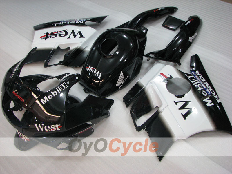 Carenado para Honda CBR600 F2 91-94 - Blanco, Negro - West #OYO87904769