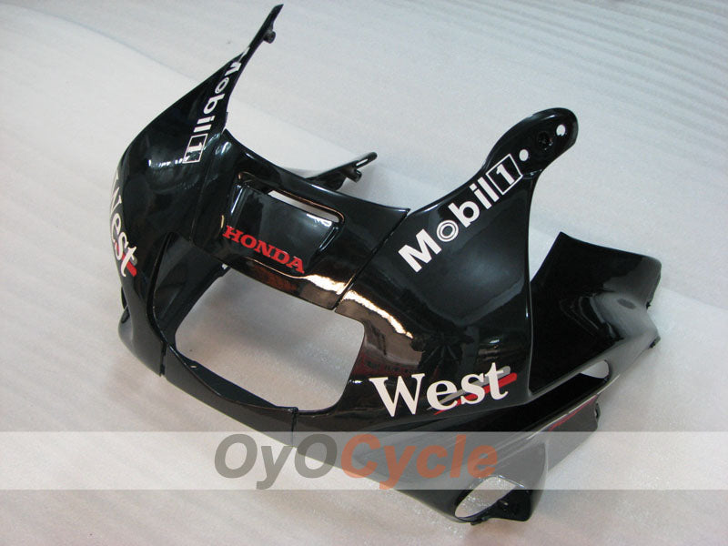 Carenado para Honda CBR600 F2 91-94 - Blanco, Negro - West #OYO87904769