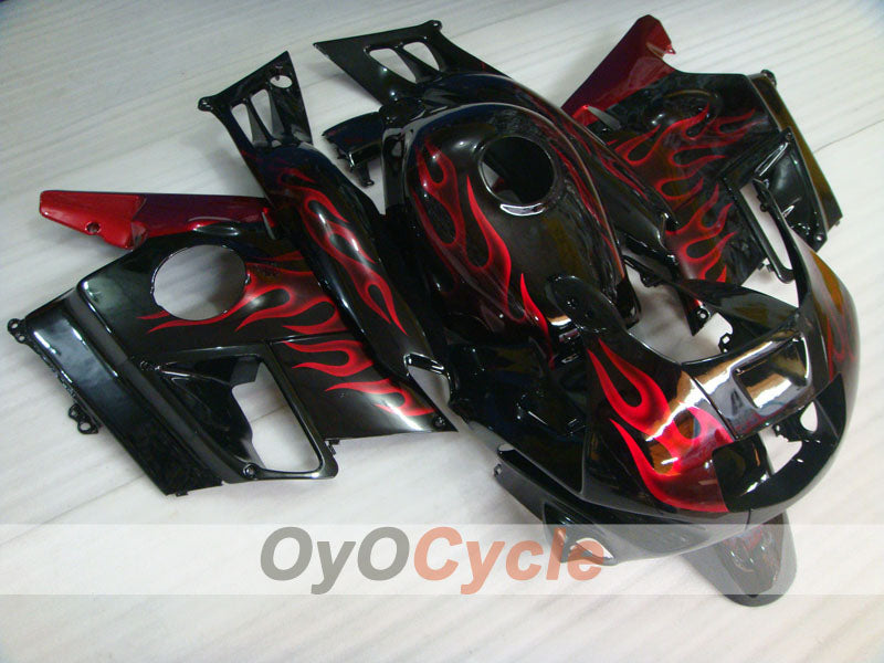 Kit de carenado para Honda CBR600 F2 91-94 - Rojo, Negro - Llama #OYO87904771 Imagen principal del producto