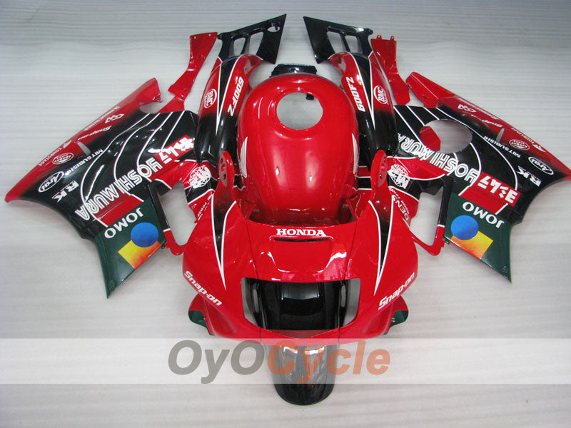 Kit de carenado para Honda CBR600 F2 91-94 - Rojo, Negro - JOMO #OYO87904772 Imagen secundaria del producto
