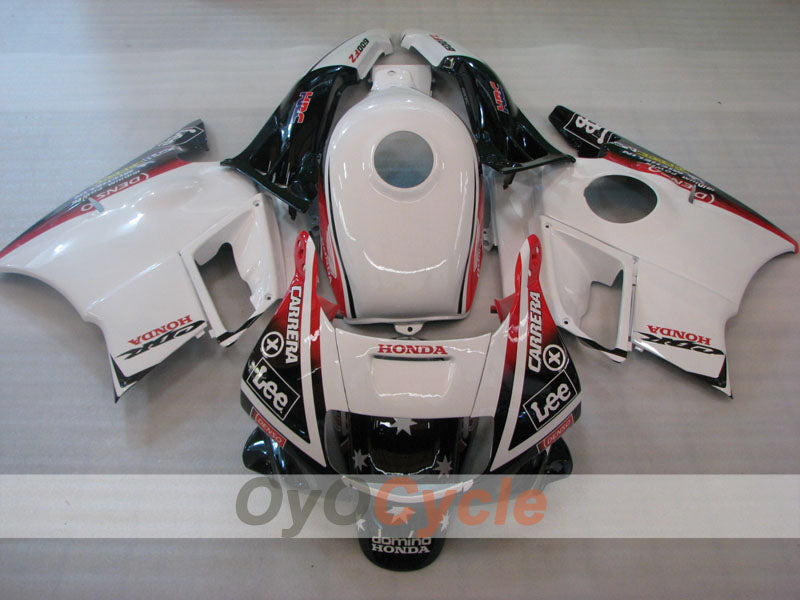 Carenado completo para Honda CBR600 F2 91-94 - Blanco, Negro - Lee #OYO87904773 Imagen secundaria del producto