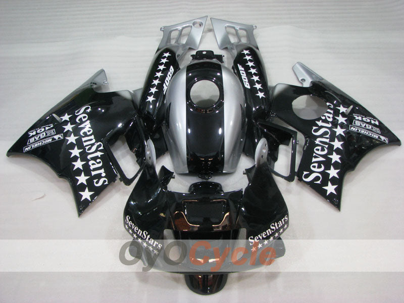 Carenado para Honda CBR600 F2 (91-94) - Negro, Plata - SevenStars #OYO87904776 Imagen secundaria del producto