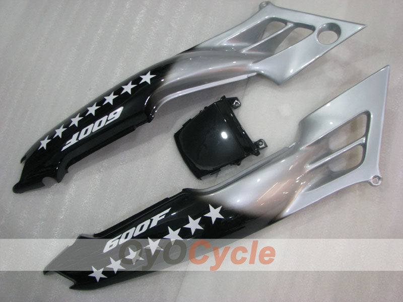 Carenado para Honda CBR600 F2 (91-94) - Negro, Plata - SevenStars #OYO87904776