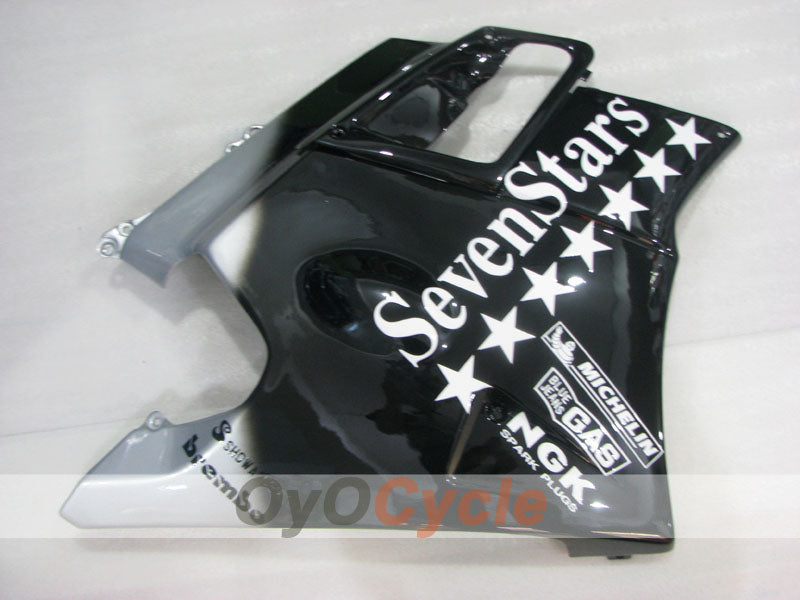 Carenado para Honda CBR600 F2 (91-94) - Negro, Plata - SevenStars #OYO87904776