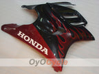 Kit de carenado por inyección para CBR600F3 97-98 - Rojo, Negro - Llama #OYO87904799
