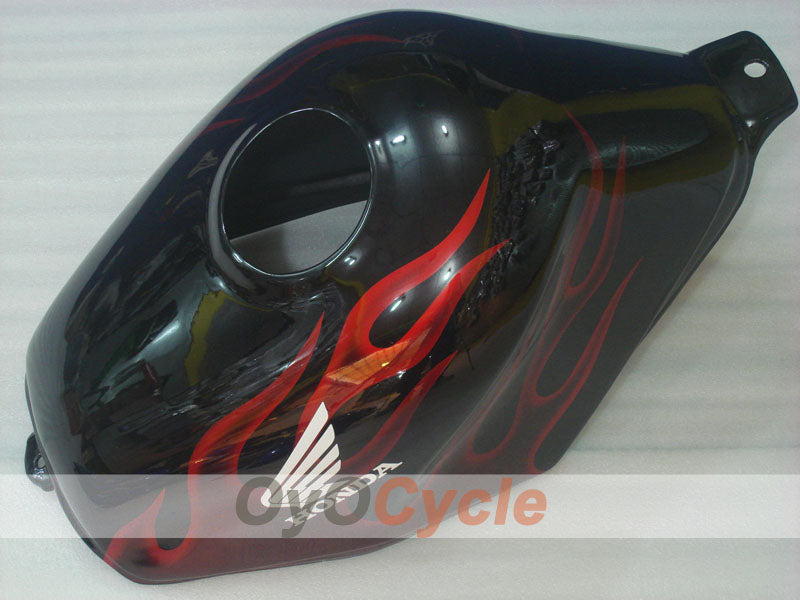 Kit de carenado de inyección para CBR600F3 95-96 - Rojo, Negro - Llama #OYO87904777