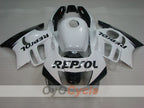 Kit de carenado por inyección para CBR600F3 97-98 - Blanco, Negro - Repsol #OYO87904801